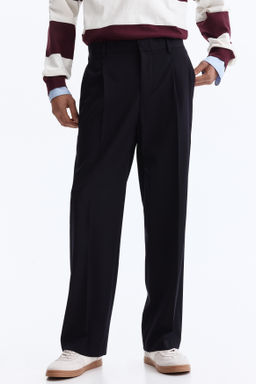 Pantal?n sastre en mezcla de lana Relaxed Fit - H&m фото 7