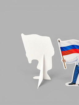 Набор оформительский "Россия в нашем сердце" (5 предметов)