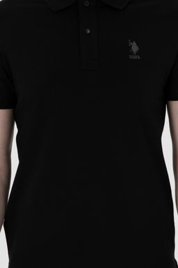 Erkek Slim Fit Polo Yaka Siyah Basic Ti__rt Sepette S_rpriz _ndirim - U.s. polo assn фото 6