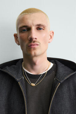 HOODED DENIM JACKET - Zara фото 10