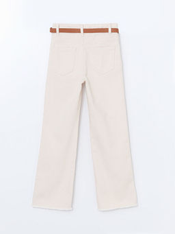 Beli Ayarlanabilir Lastikli K?z ?ocuk Pantolon - Waikiki фото 3