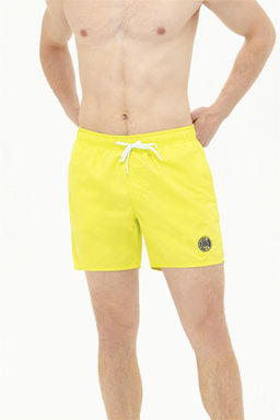 U. S. Polo Assn Мужские неоново-желтые шорты для плавания - U.s. polo assn фото 7