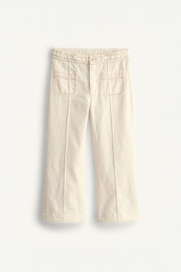 PANTAL?N FLARE PESPUNTES LIMITED EDITION / Crudo claro - Zara фото 12