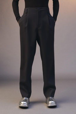 LIMITED EDITION SLIM FIT SUIT TROUSERS - Zara фото 2