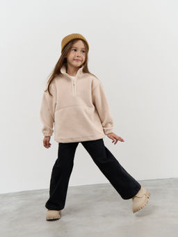 Джинсы палаццо Уголь утепленные - Bungly фото 9