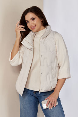 Жилет SHETTI 2152 молочный