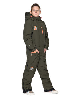 Комбинезон T-9070 Черный - Snow headquarter фото 12