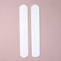 Цена за 3 шт. Защитные вкладыши от пота и загрязнений, набор - 10 шт, на клеевой основе, 24 ? 3,7 ? 0,1 см, цвет белый - Simaland фото 5