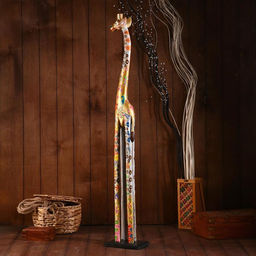 Сувенир «Жираф», 120×20×12 см, дерево