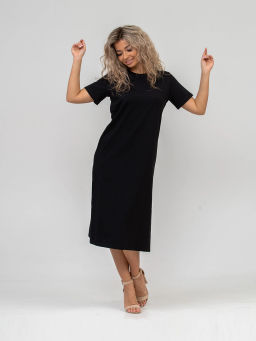 Платье женское, цвет черный