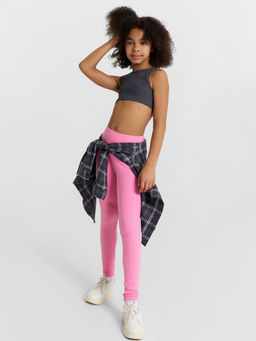 Легинсы для девочек розовые - Mark formelle фото 2