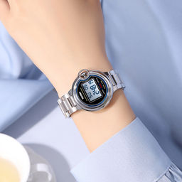 Часы наручные Skmei женские электронные 2285silver