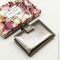 Женская кожаная визитница Sergio Valentini СВ 8112-010  фото 4