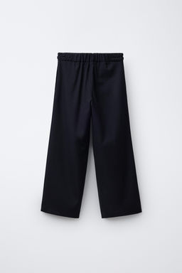 WIDE-LEG TROUSERS WITH BRAIDED DETAIL - Zara фото 2