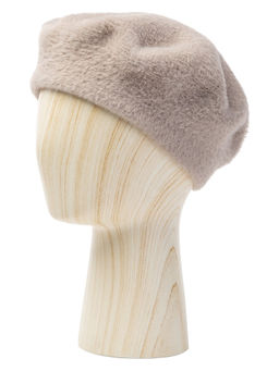 Берет жен. виск+хл+эл LB-N88707 taupe - Labbra фото 5