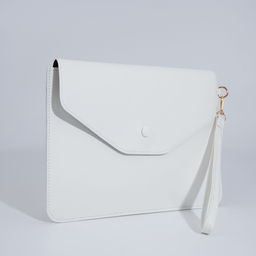 Сумка-клатч на магните, ремешок на запястье, цвет белый - Simaland фото 4