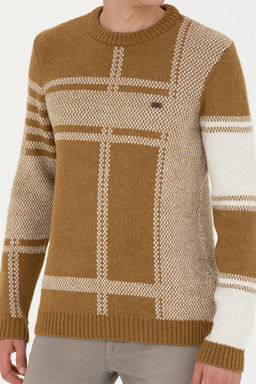 Мужской легкий свитер цвета хаки - U.s. polo assn фото 13