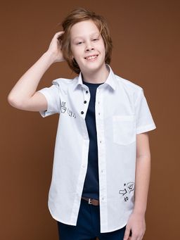 Уценка PELICAN BWCT8107 сорочка верхняя для мальчиков