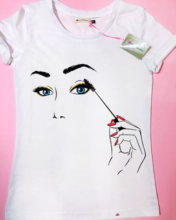 Эксклюзивная футболка Yana Pletneva упаковка плотный Zip пакет!