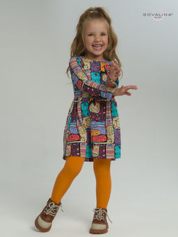 Платье Эля коты в горошек - Sovalina фото 27