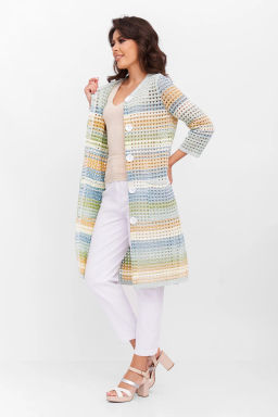 ЗЛАТА Кардиган Н 725*/оливка