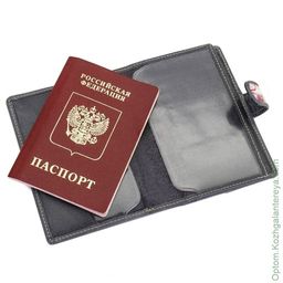 Женская кожаная обложка для паспорта и автодокументов Sergio Valentini СВ 8138-342  фото 2