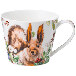 КРУЖКА LEFARD ЛЕСНАЯ СКАЗКА БЕЛКА 450 МЛ (КОР=24ШТ.)