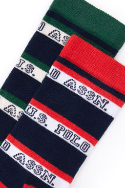 Носки темно-синего цвета для мальчика Неожиданная скидка в корзине - U.s. polo assn фото 2