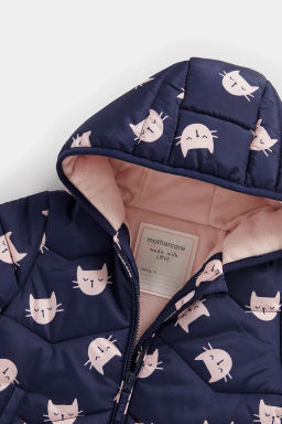 Mothercare / Куртка стеганная на флисовой подкладке фото 4