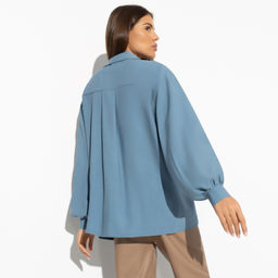 Блуза свободного силуэта Очарование любви (chic) - Charutti фото 4