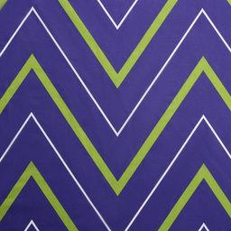 Простыня на резинке Этель Зелено-синие зигзаги 160*200*25, поплин, 125г/м2  фото 2