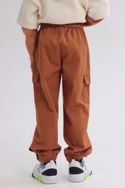 Брюки текстильные Коричневый - Anta sport фото 3