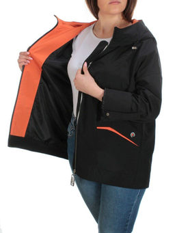 F2101 BLACK Ветровка женская MARIA - Фабричный китай фото 7