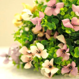 Цветок искусственный 32 см / ZJ3151 /уп 1600/ - ГалеонТрейд фото 2
