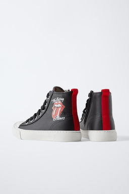 ROLLING STONES  HIGH-TOP SNEAKERS - Zara фото 4