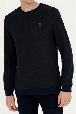 U. S. Polo Assn / Мужской темно-синий свитшот - U.s. polo assn фото 13
