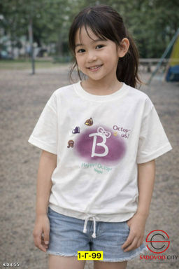 Футболка для девочки с рисунком