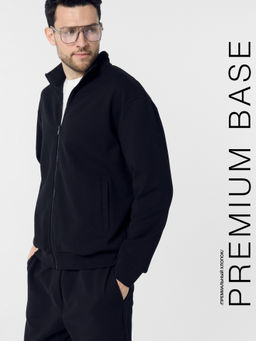 Толстовка мужская в черном цвете