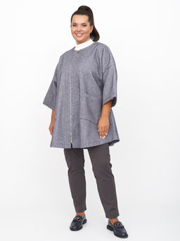 Пальто шерстяное ZPL20023DBL06 - Артесса фото 5