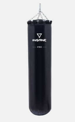 Мешок боксерский INSANE PRO PUNCH IN25-PB-02, 150 см, 60 кг, тент, черный