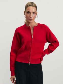 Кардиган на молнии из вискозы / Zarina