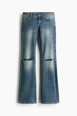 Flared Leg Ultra Low Waist Jeans - H&m фото 3