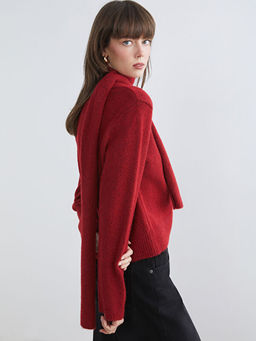 ?al Yaka Kad?n Triko Kazak