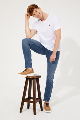 Erkek Mavi Jean Pantolon