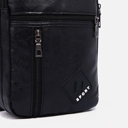 Сумка мужская, цвет черный - Simaland фото 3