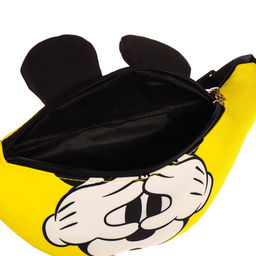 Сумка поясная детская с ушками, 25×6×13 см, Микки Маус