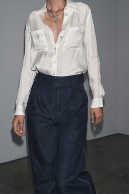 LIMITED EDITION TAILORED SHIRT WITH POCKETS - Zara фото 4