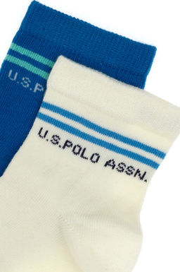 Erkek _ocuk 2li Patik _orap Sepette S_rpriz _ndirim - U.s. polo assn фото 2