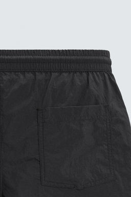 GEOMETRIC PRINT SWIMMING TRUNKS - Zara фото 4