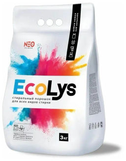 ### ECOLYS стир.порошок 3кг автомат Universal